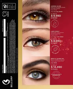 Catálogo L'Bel Campaña 18 válido desde el 30.11.2025 | Página: 98 | Productos: Agua, Estuche, Máscara, Delineador