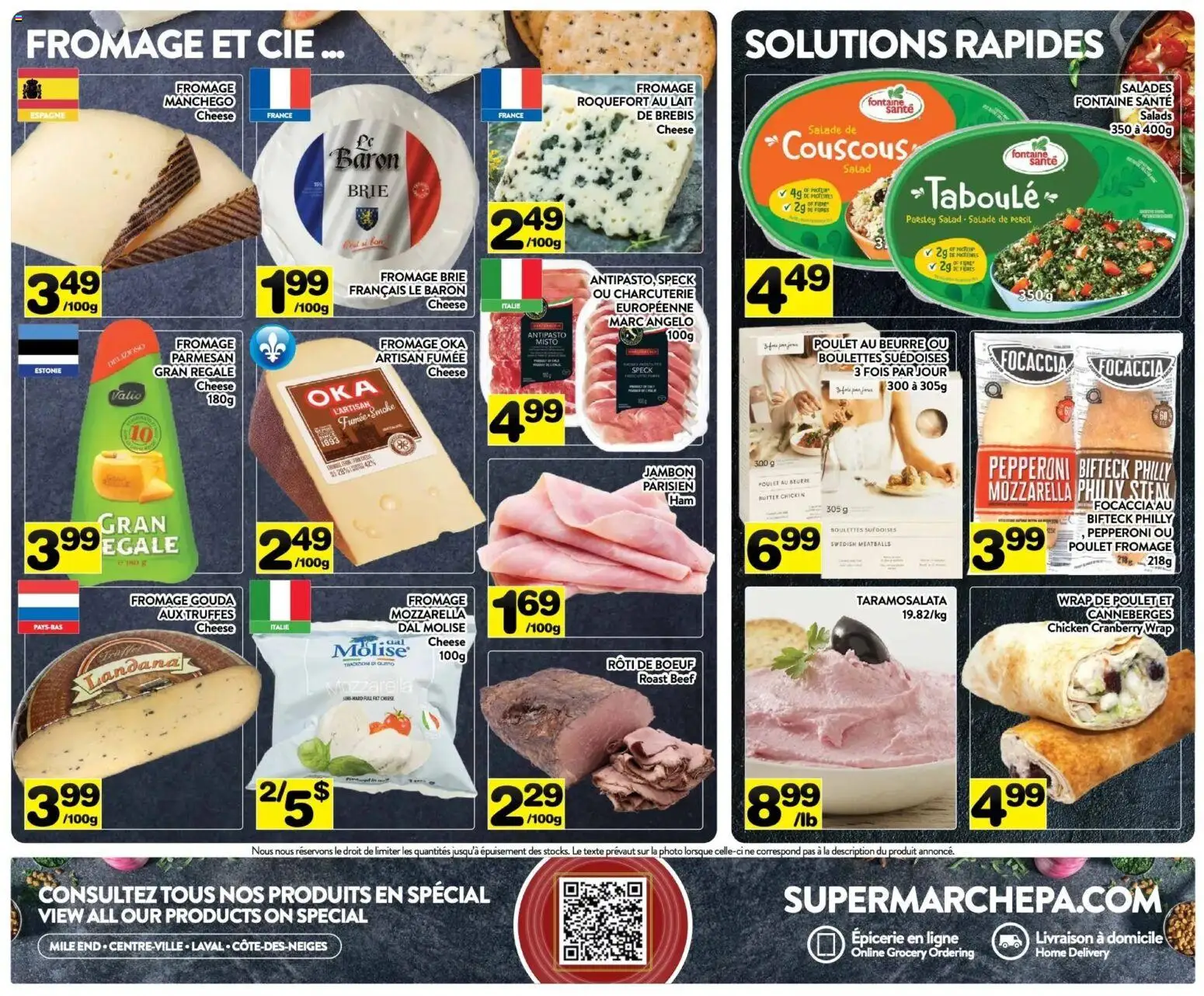 Pa Supermarché flyer valid from 23.02.2026 | Page: 6 | Products: Beef, Butter, Cheese, Chicken