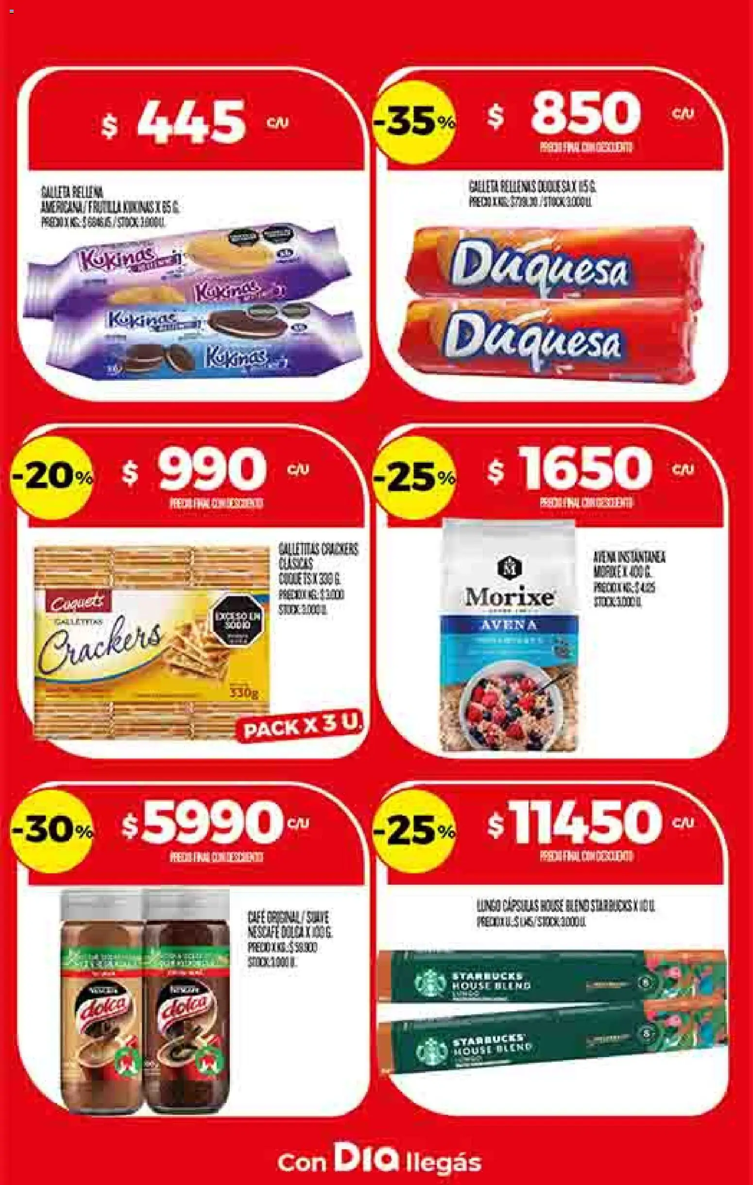 Dia - Ofertas - Salta y Jujuy │ válido desde el 11.02.2026 | Página: 14 | Productos: Galletitas, Avena, Café