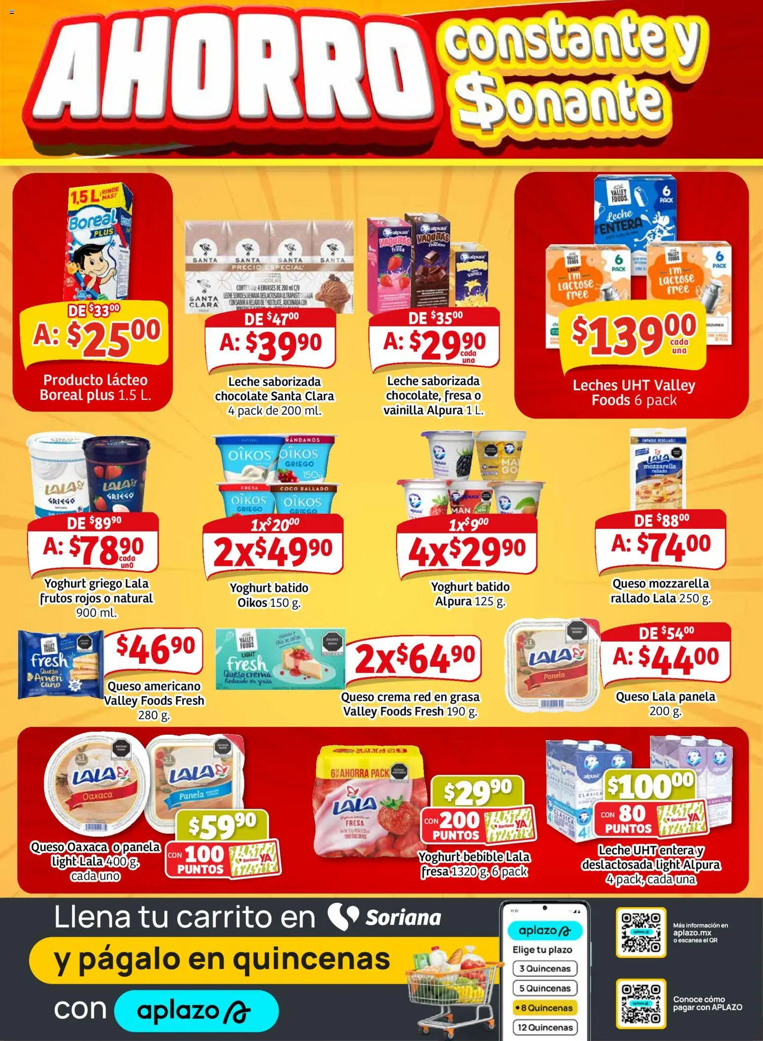 Nuevas ofertas de Soriana válidas en toda la República Mexicana desde el 12.02.2026. ¡Encuentra las mejores ofertas en Soriana - Pesito Valedor Mercado: Edo Mex, Valle De México, Gro, Hgo, Mor, Pue, Qto, Tlax, Ver! | Página: 13 | Productos: Pala, Queso, Chocolate, Helado