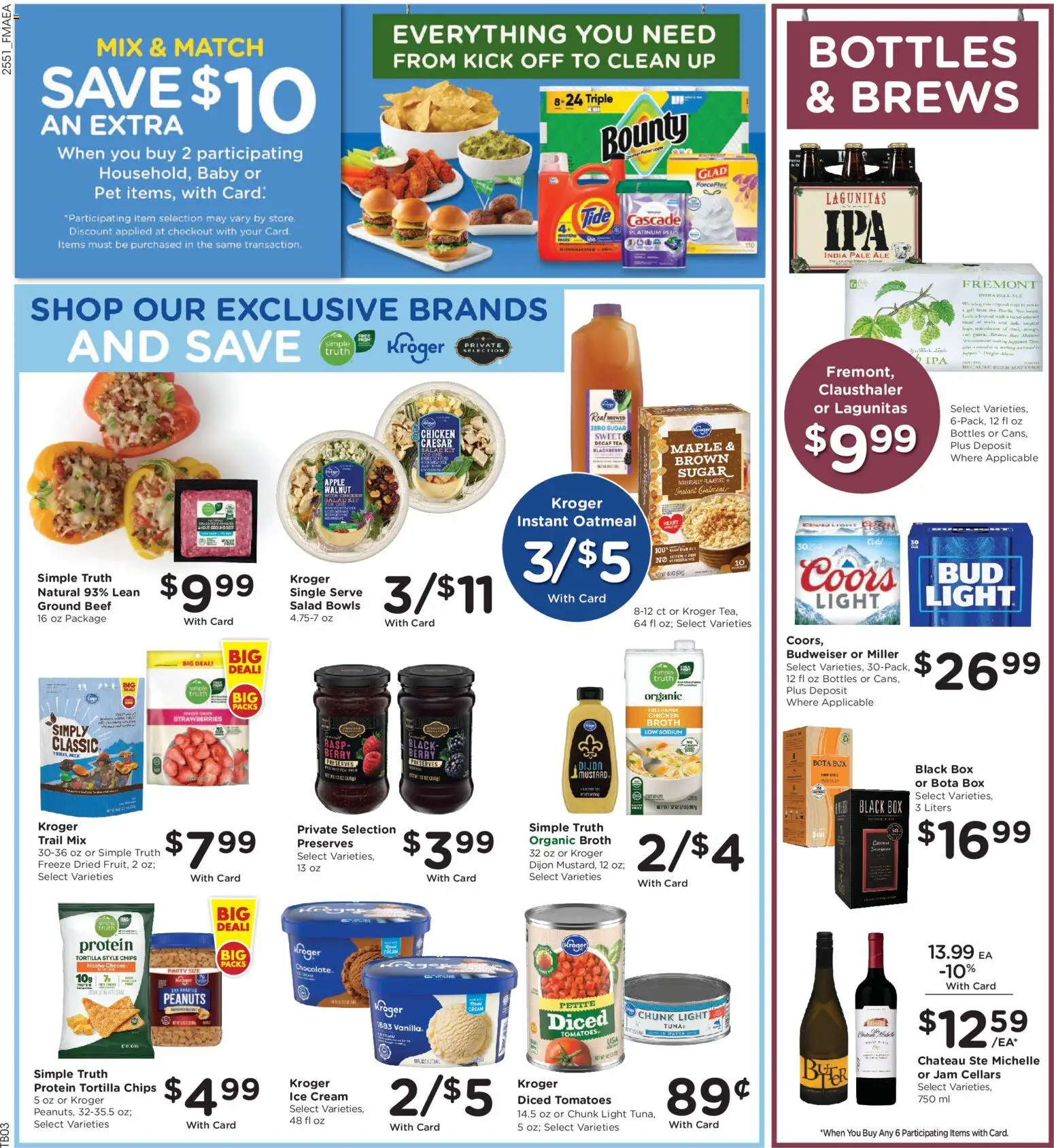 Fred Meyer Weekly Ad - valid from 21.01.2026 | Page: 7 | Products: Chocolate, Cream, Salad, Sugar