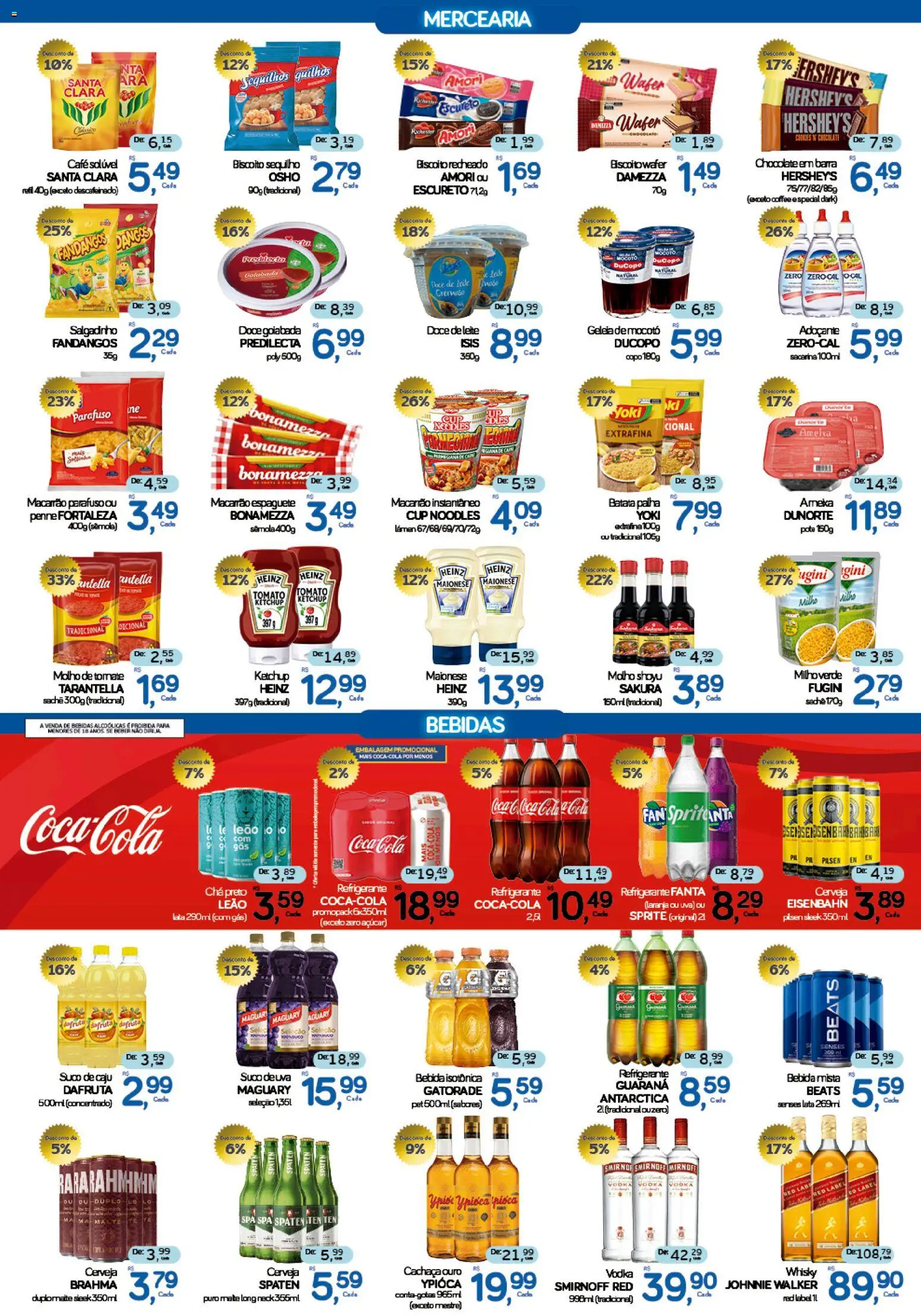 Cometa Supermercados Folheto - válido de 03.10.2025 | Página: 2 | Produtos: Fanta, Café, Macarrão instantâneo, Maionese