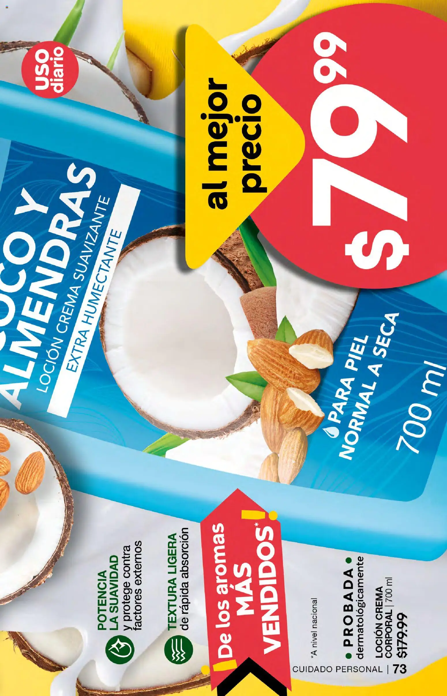 Nuevas ofertas de Fuller válidas en toda la República Mexicana desde el 18.03.2026. ¡Encuentra las mejores ofertas en Fuller campaña 25 2026! | Página: 73 | Productos: Almendras, Crema, Loción, Crema corporal
