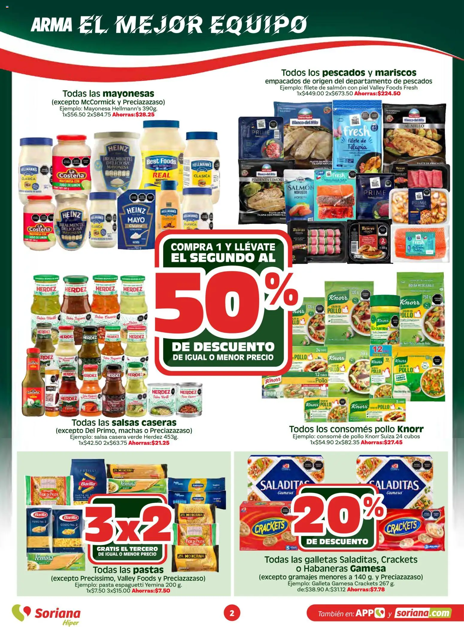 Nuevas ofertas de Soriana válidas en toda la República Mexicana desde el 26.03.2026. ¡Encuentra las mejores ofertas en Soriana En vacaciones apoyamos con todo Híper! | Página: 2 | Productos: Pollo, Bolsa, Limón, Jugo