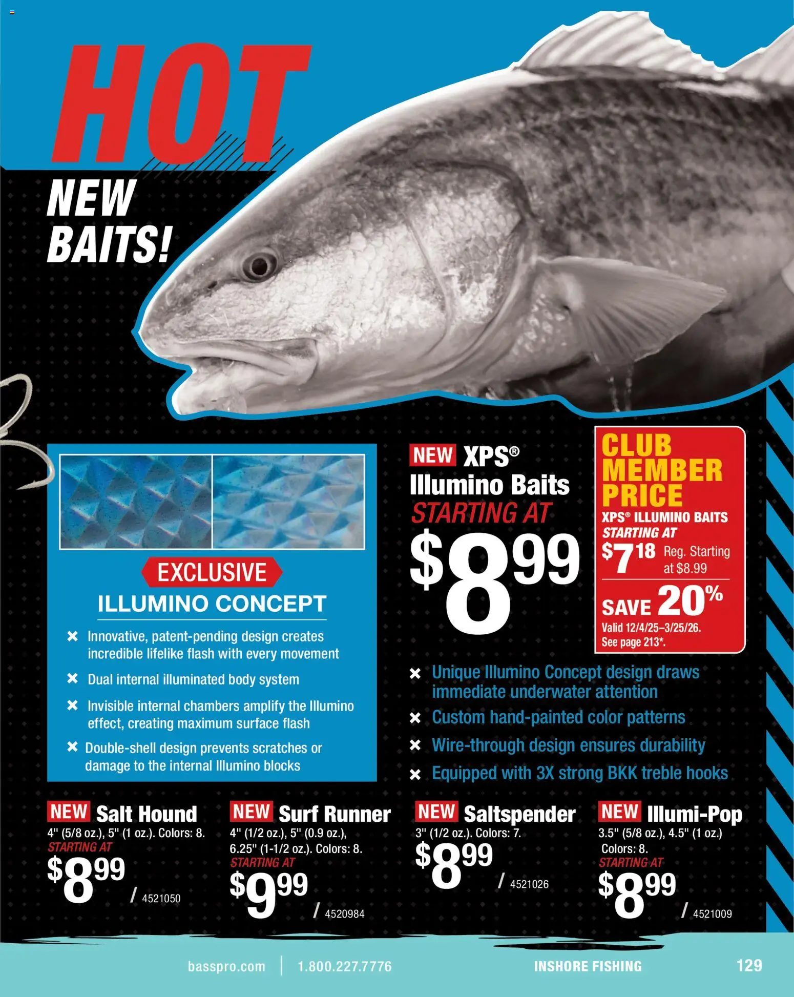 Cabela's Saltwater Specialist 26 - valid from 15.12.2025 | Page: 129 | Products: Salt