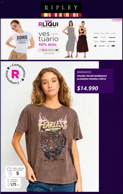 Ripley ofertas  válido desde el 07.01.2026 | Página: 3 | Productos: Manga, Algodón, Sobre, Polera