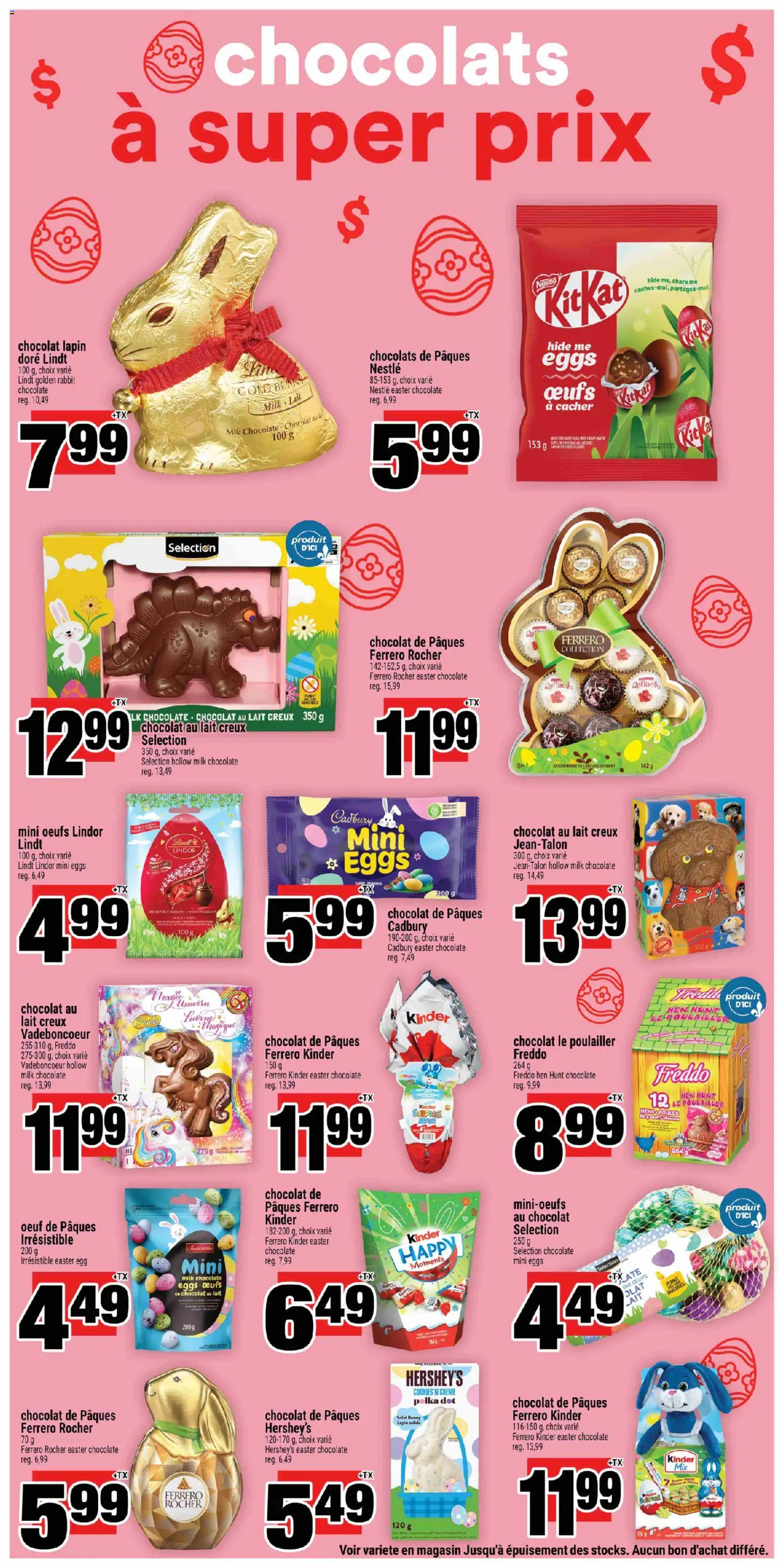 Super C flyer valid from 26.03.2026 | Page: 12 | Products: Milk, Eggs, Chocolate