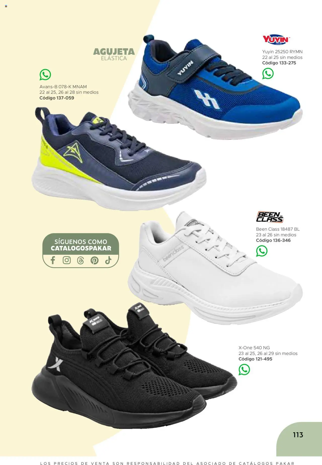 Nuevas ofertas de SC Pakar válidas en toda la República Mexicana desde el 24.07.2025. ¡Encuentra las mejores ofertas en SC Pakar - Catálogo Junior otoño / invierno! | Página: 113