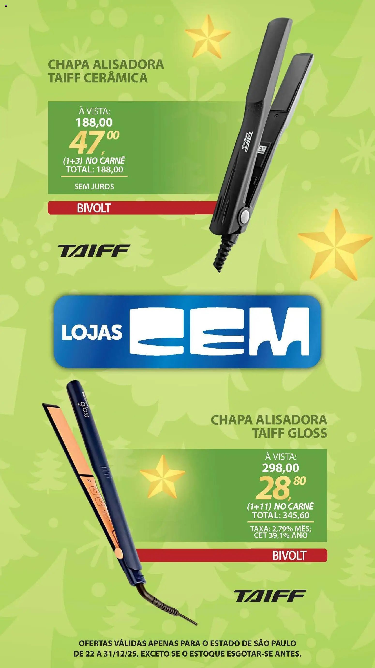 Lojas Cem Folheto - válido de 22.12.2025 | Página: 130 | Produtos: Carne