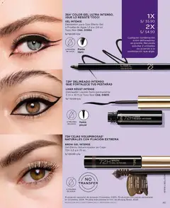 Vista previa de folleto L'Bel - Campaña 4 de la L'Bel válido desde 31.01.2026 | Página: 45 | Productos: Delineador, Pincel