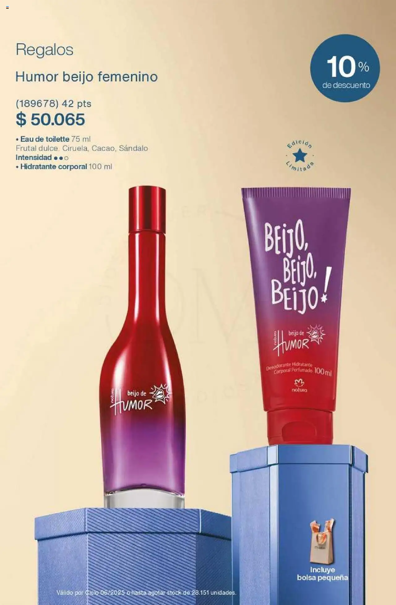 Catálogo Natura Ciclo 6 │ válido desde el 03.04.2025 | Página: 3 | Productos: Bolsa, Eau de toilette, Desodorante