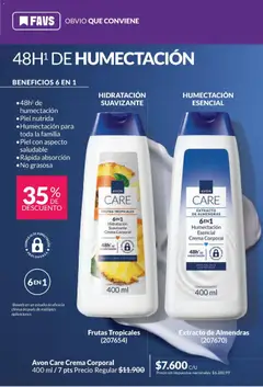 Vista previa Catálogo AVON Campaña 4/2026 válido desde el 01.04.2026 | Página: 136 | Productos: Almendras, Suavizante, Crema