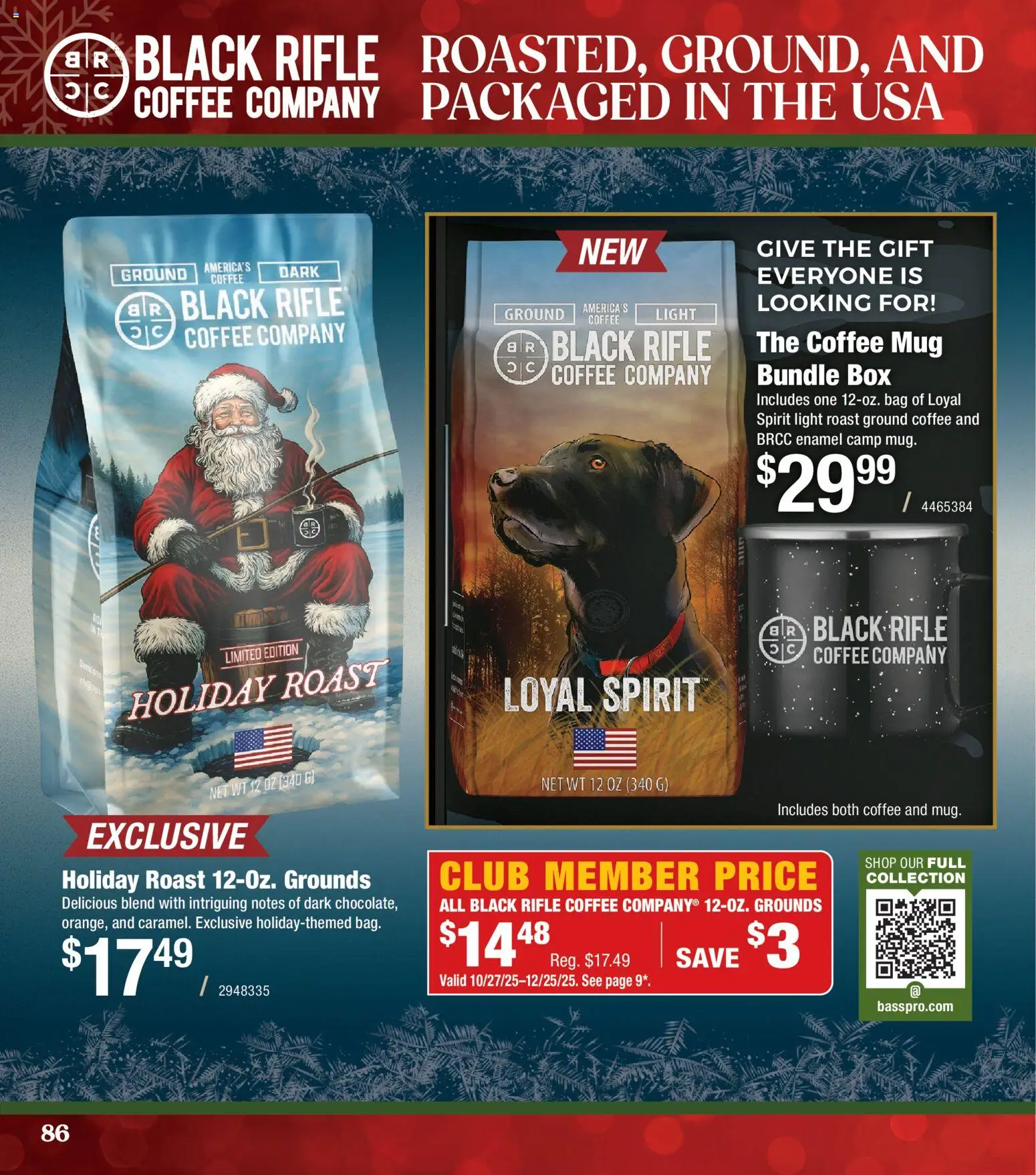 Cabela's Kids' Wishbook 25 - valid from 01.11.2025 | Page: 86 | Products: Box, Coffee, Bag, Rifle