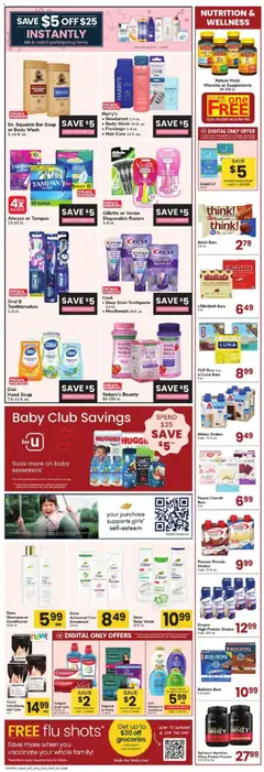 Preview of Acme weekly ads valid from 24.10.2025 | Page: 2 | Products: Protein Powder, Toothpaste, Fish, Bar Soap