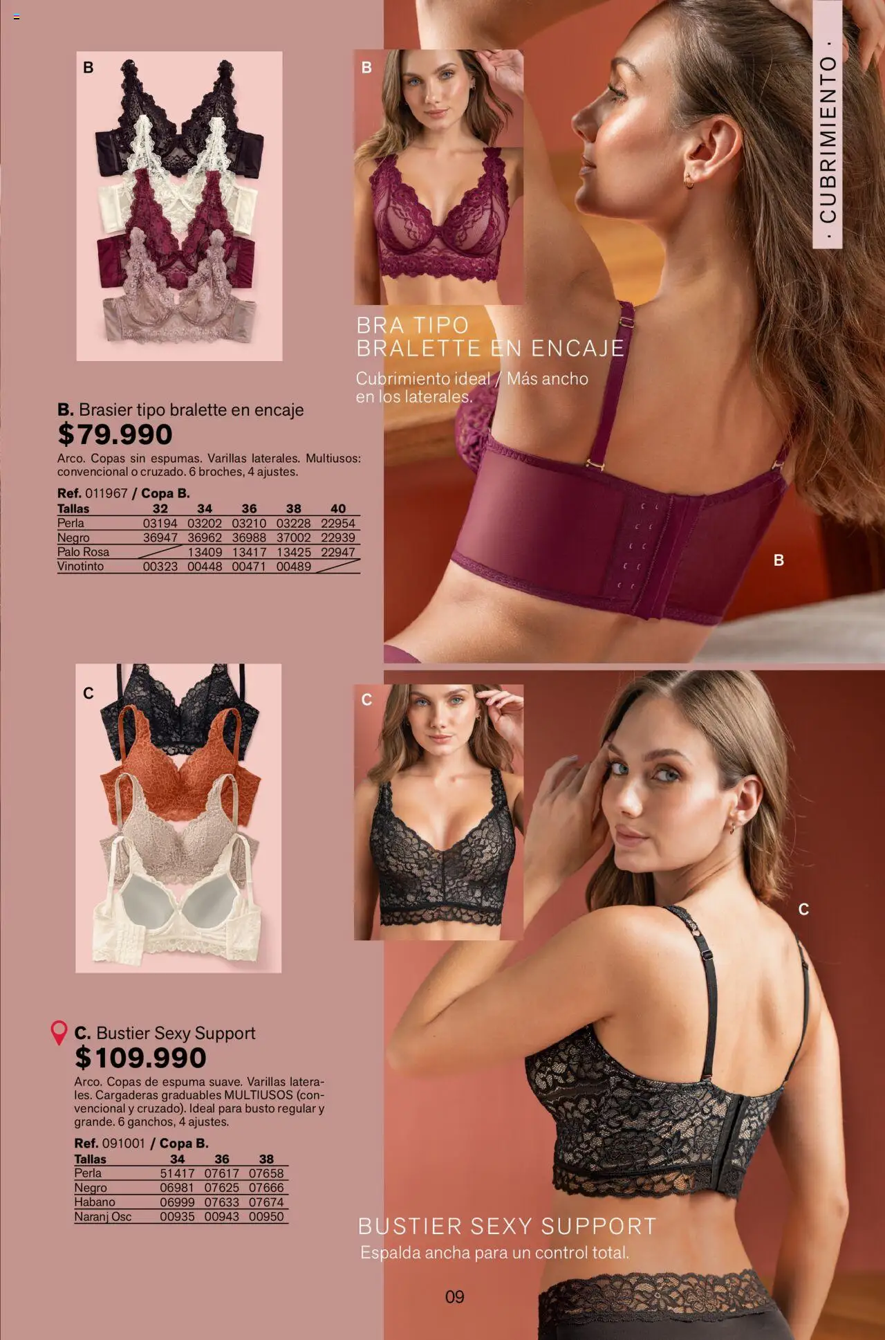 Leonisa revista - valida desde el 12.09.2025 | Página: 9 | Productos: Espuma, Brasier