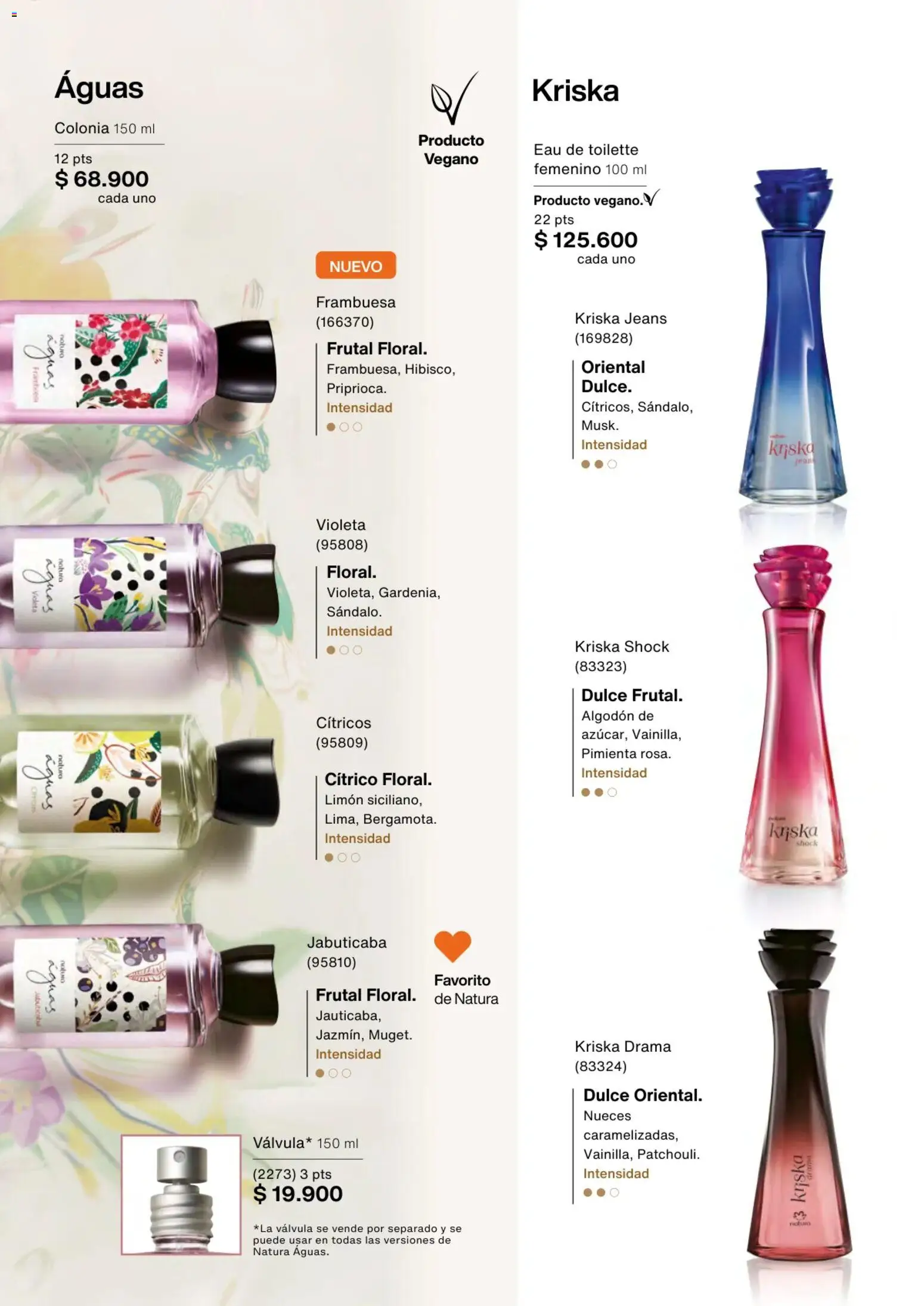 Natura revista - valida desde el 02.01.2026 | Página: 32 | Productos: Pimienta, Algodón, Nueces, Eau de toilette