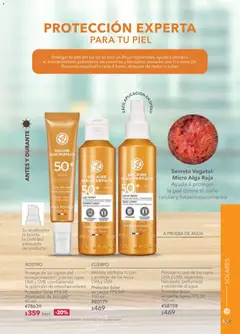 Vista previa de Yves Rocher campaña 16 2025, nuevo folleto de la tienda, válido en México a partir del 19.11.2025 | Página: 111 | Productos: Leche, Uva, Té, Protector solar