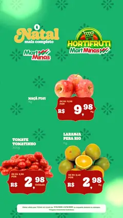 Mart Minas - Ofertas Hortifruti - Pré-Visualização do folheto da loja Mart Minas, válido de 11.12.2025