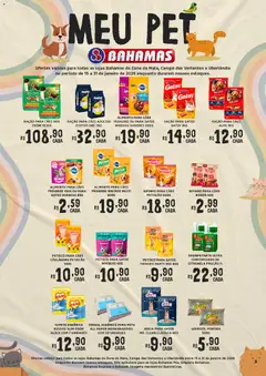Bahamas Supermercados - Ofertas Meu Pet - Pré-Visualização do folheto da loja Bahamas Supermercados, válido de 15.01.2026