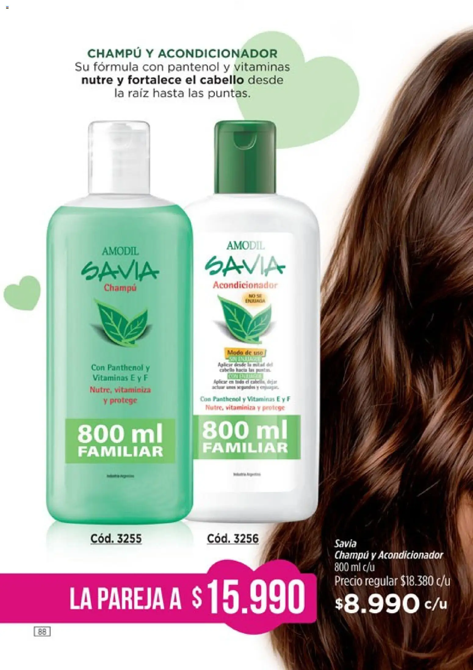 Catálogo Amodil Campaña 2 │ válido desde el 01.02.2026 | Página: 88 | Productos: Vitaminas, Champú, Acondicionador