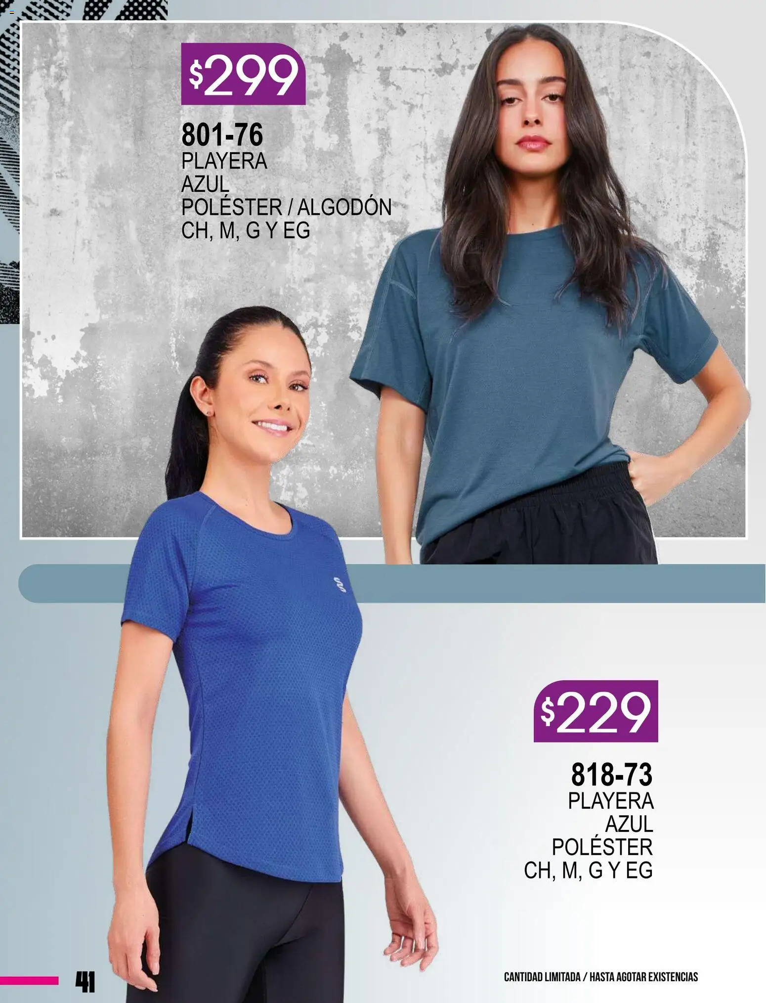 Nuevas ofertas de Cklass válidas en toda la República Mexicana desde el 08.01.2026. ¡Encuentra las mejores ofertas en Cklass catálogo Especial Supersport Dama! | Página: 42 | Productos: Algodón, Playera