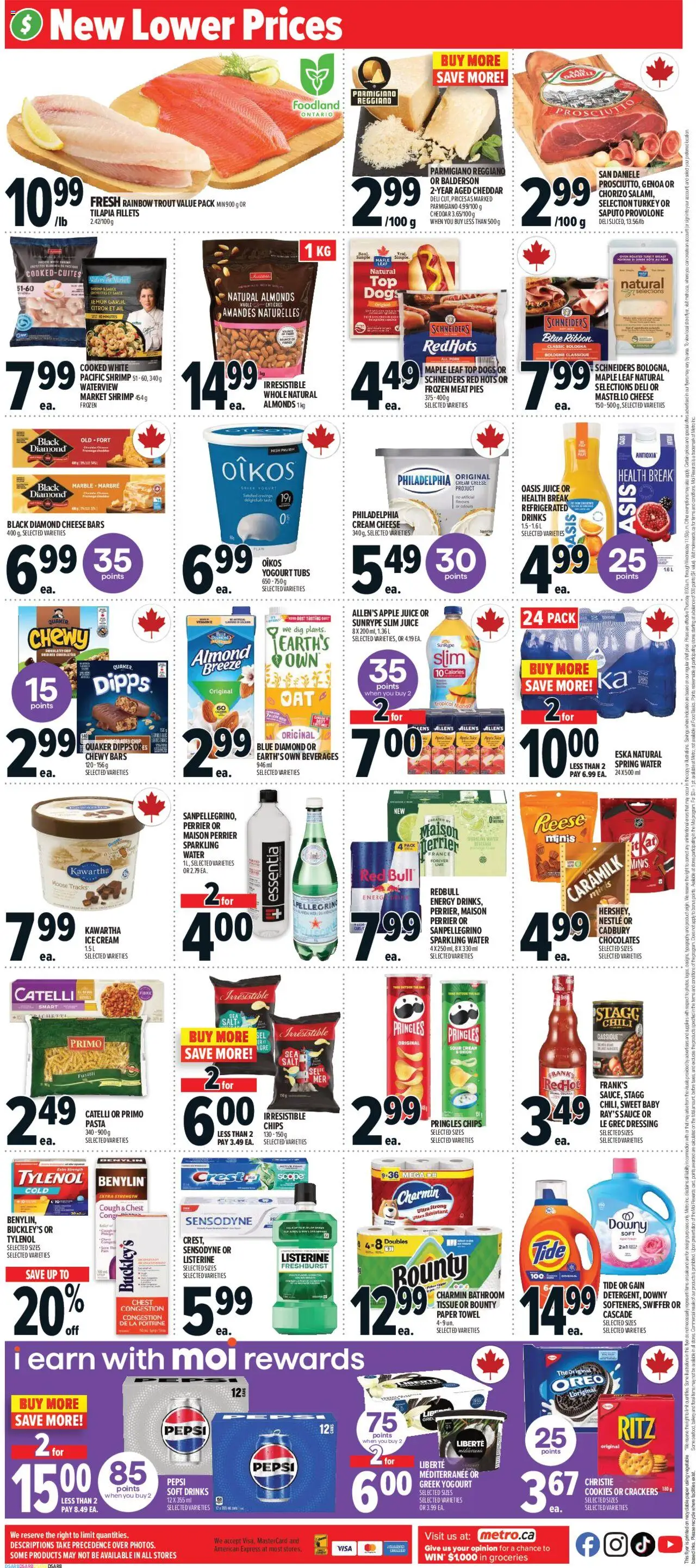 Metro flyer valid from 04.09.2025 | Page: 4 | Products: Pasta, Ice cream, Oven, Yogurt