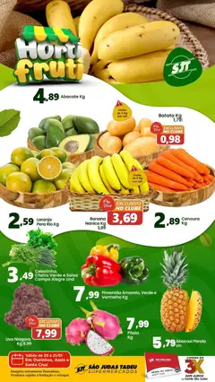 São Judas Tadeu - Ofertas Hortifruti - Pré-Visualização do folheto da loja São Judas Tadeu, válido de 20.01.2026