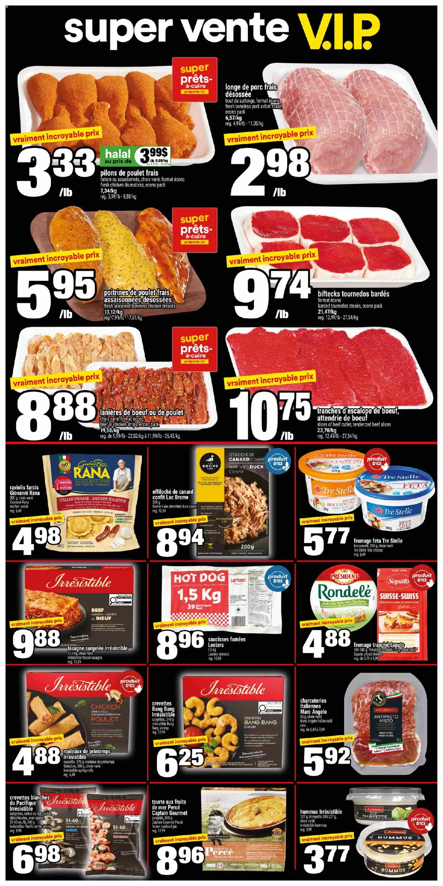Super C flyer valid from 19.03.2026 | Page: 6 | Products: Beef, Chicken breasts, Shower, Cheese