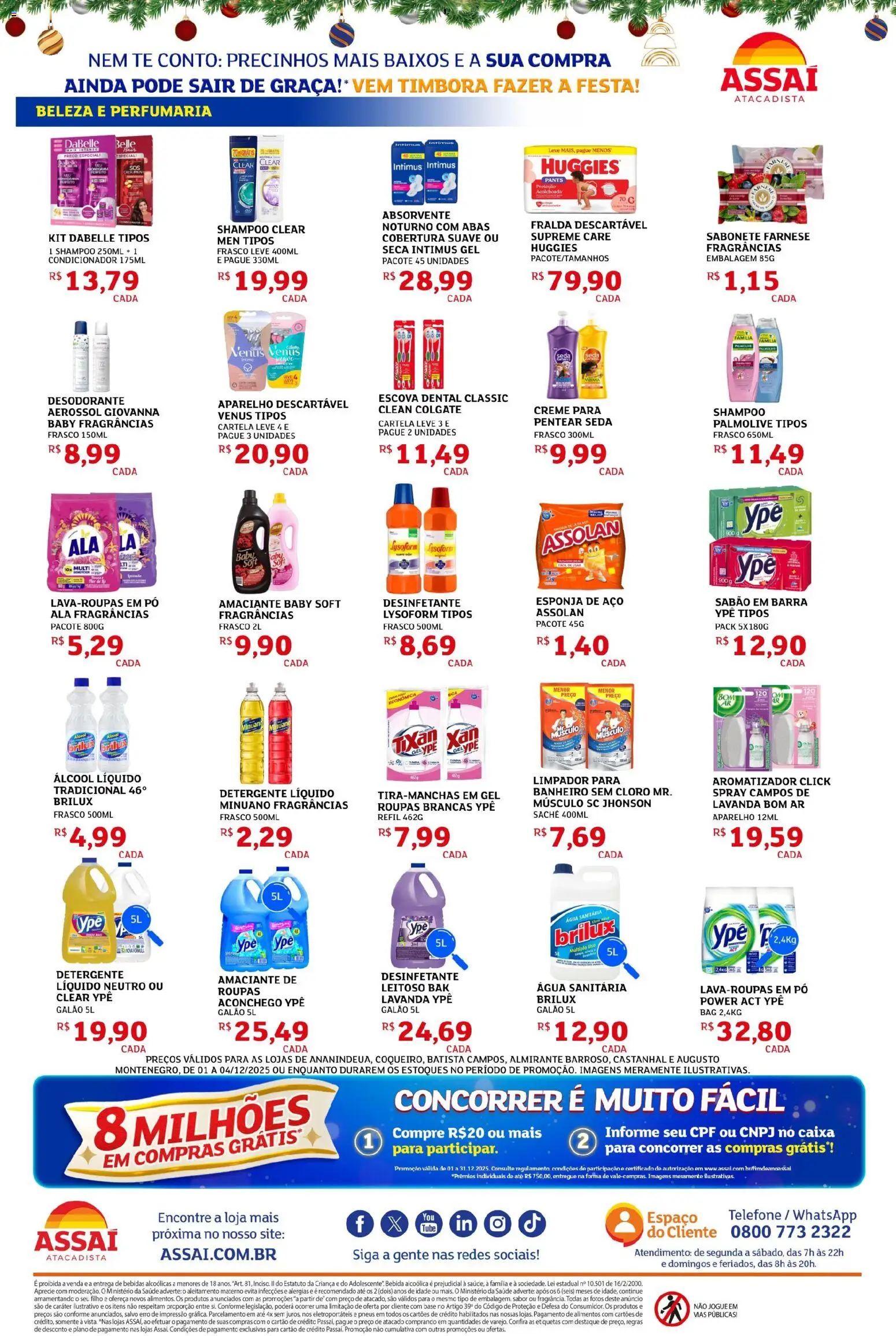 Assaí Atacadista Folheto - válido de 01.12.2025 | Página: 4