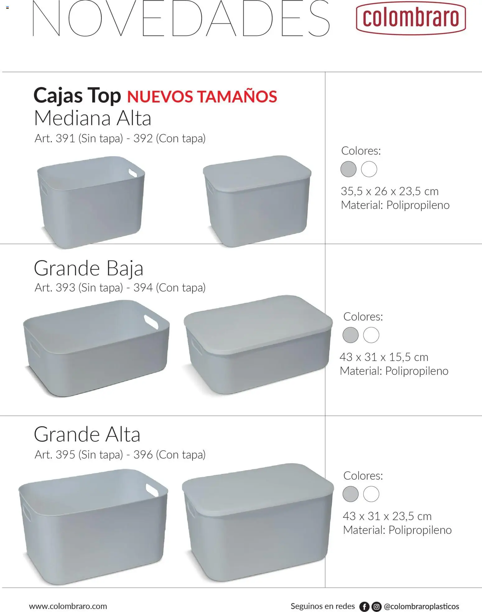 Colombraro - Catálogo Novedades │ válido desde el 26.01.2026 | Página: 5 | Productos: Top