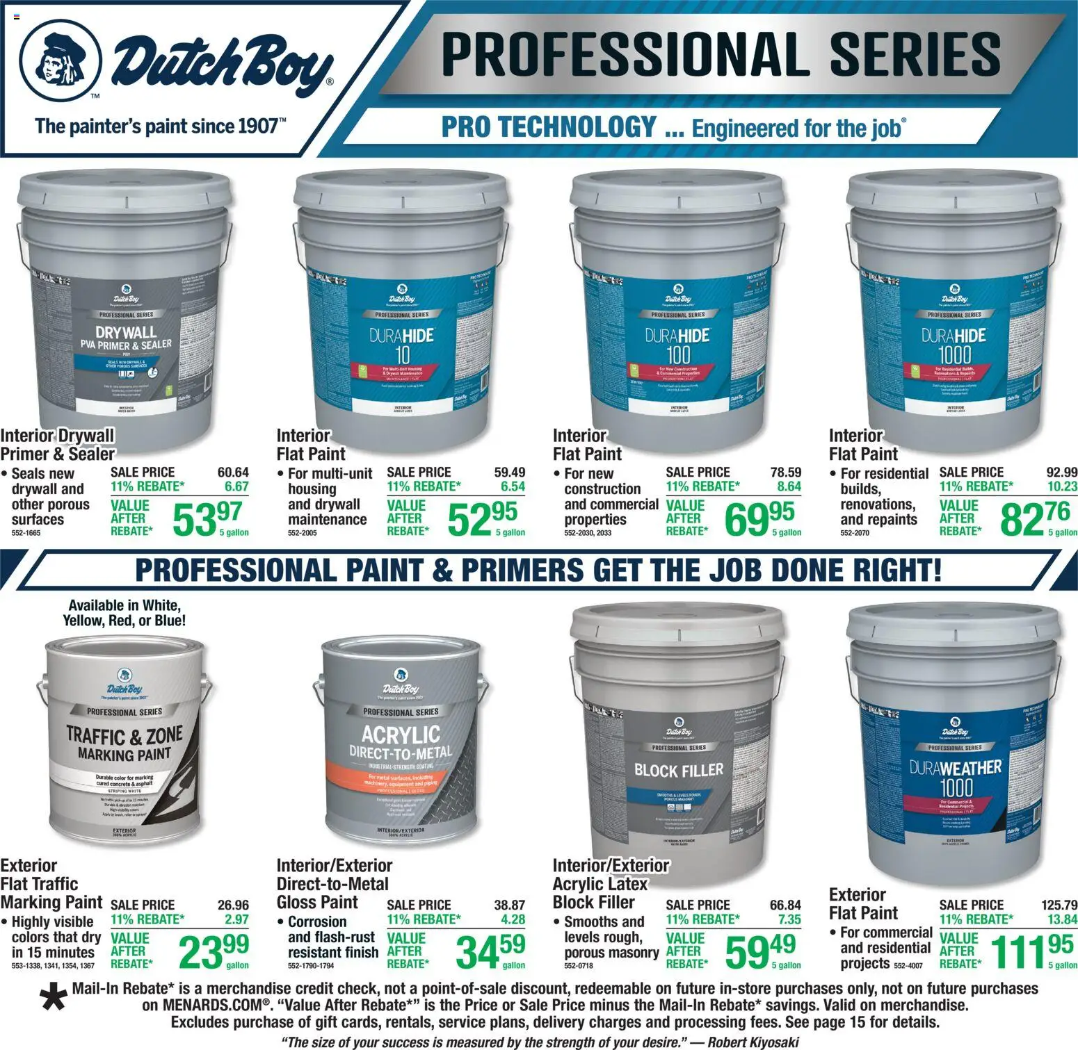 Menards Weekly Ad - valid from 16.04.2026 | Page: 14 | Products: Acrylic