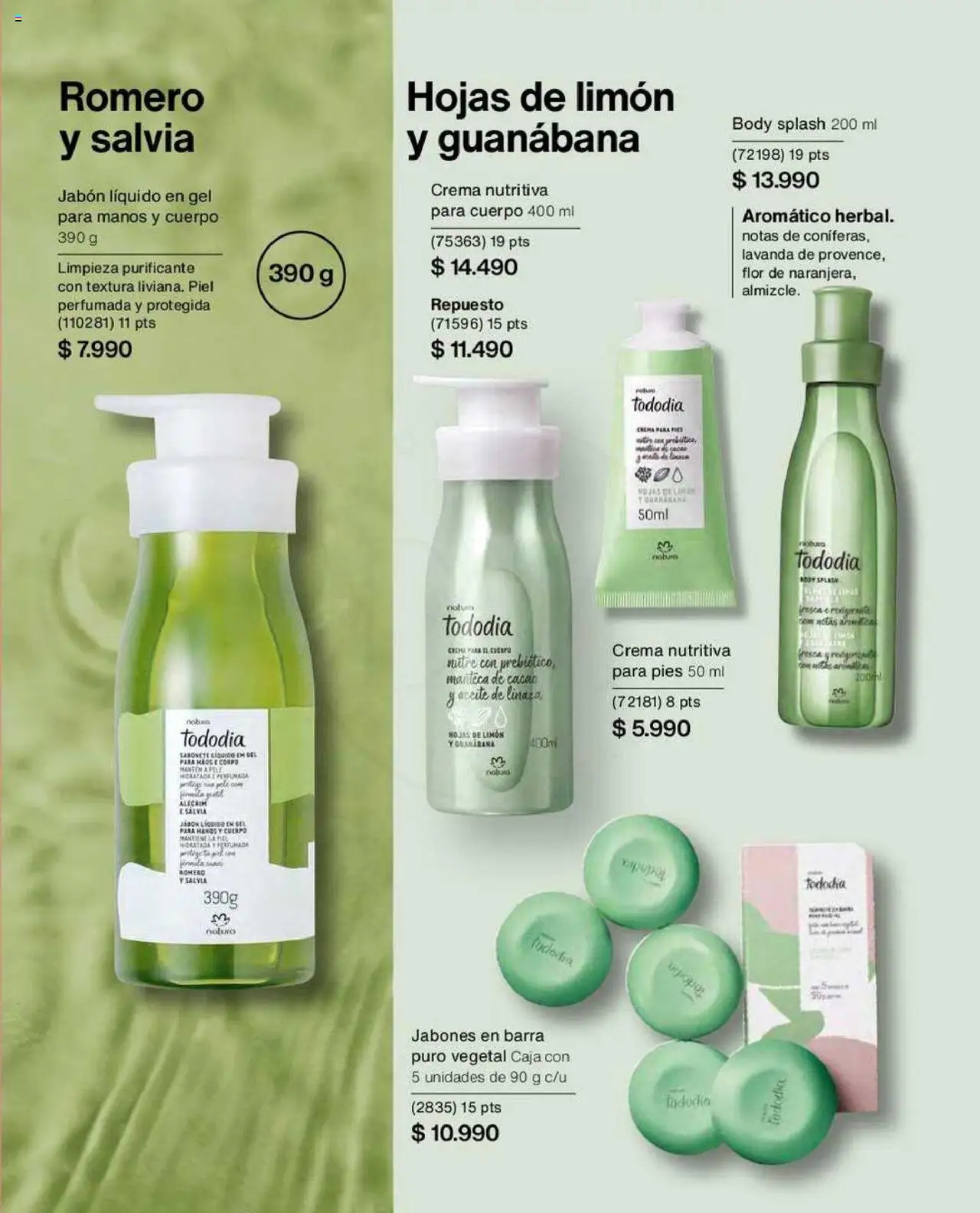 Natura catálogo │ válido desde el 27.06.2025 | Página: 112 | Productos: Limón, Caja, Jabón, Crema