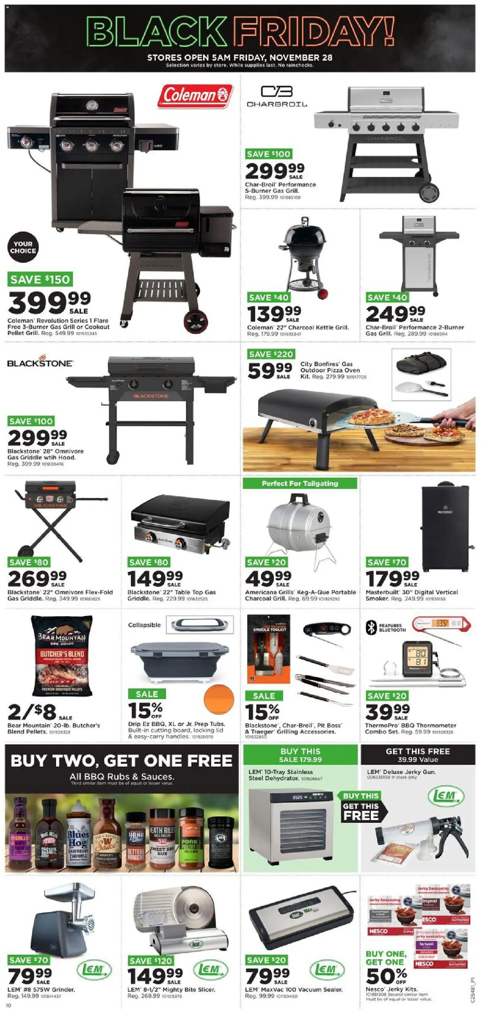 Mills Fleet Farm Black Friday - valid from 26.11.2025 | Page: 12 | Products: Table, Griddle, Grill, Kettle