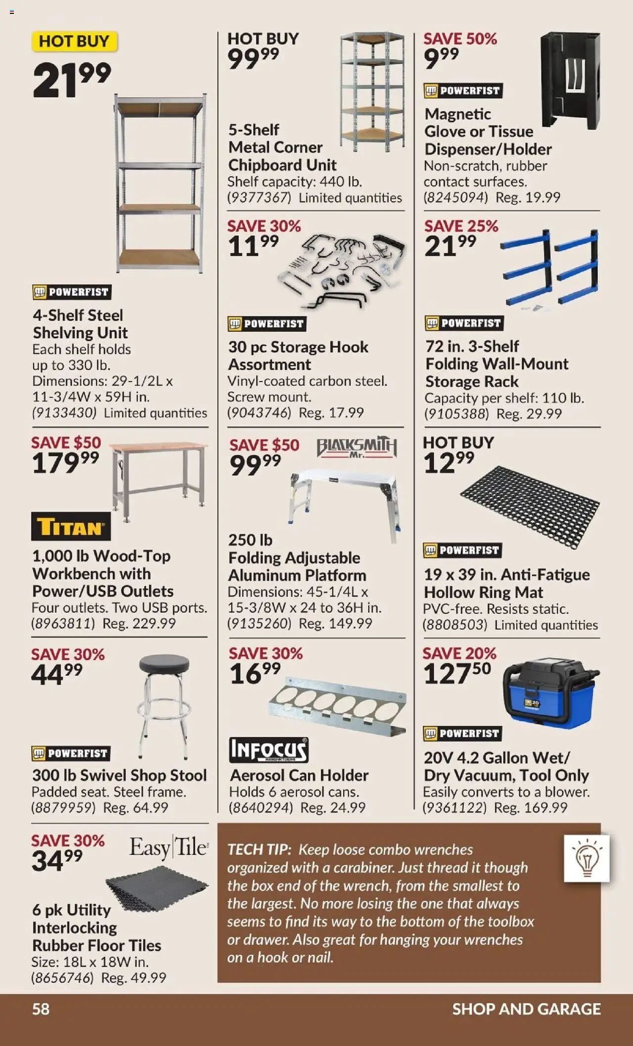 Princess Auto flyer valid from 23.09.2025 | Page: 64 | Products: PC, Shelf, Box