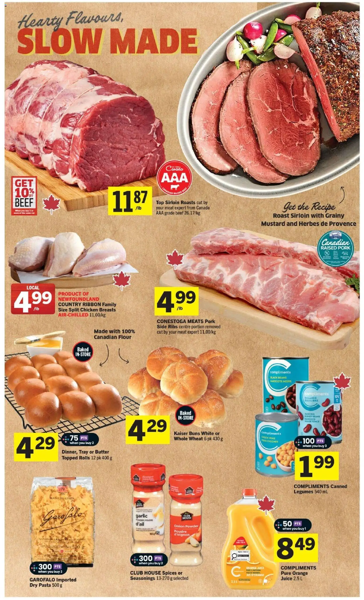 Foodland flyer valid from 30.10.2025 | Page: 8 | Products: Pasta, Chicken breasts, Chicken, Pork