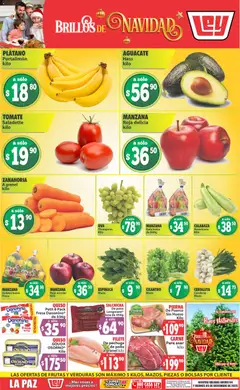 Vista previa de Casa Ley folleto Las ofertas de frutas y verduras, nuevo folleto de la tienda, válido en México a partir del 04.12.2025