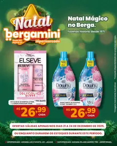 Supermercado Bergamini - Ofertas da semana - Pré-Visualização do folheto da loja Supermercado Bergamini, válido de 21.12.2025 | Página: 26 | Produtos: Condicionador, Amaciante de roupas, Roupas, Amaciante