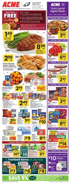 Preview of Acme weekly ads valid from 31.10.2025