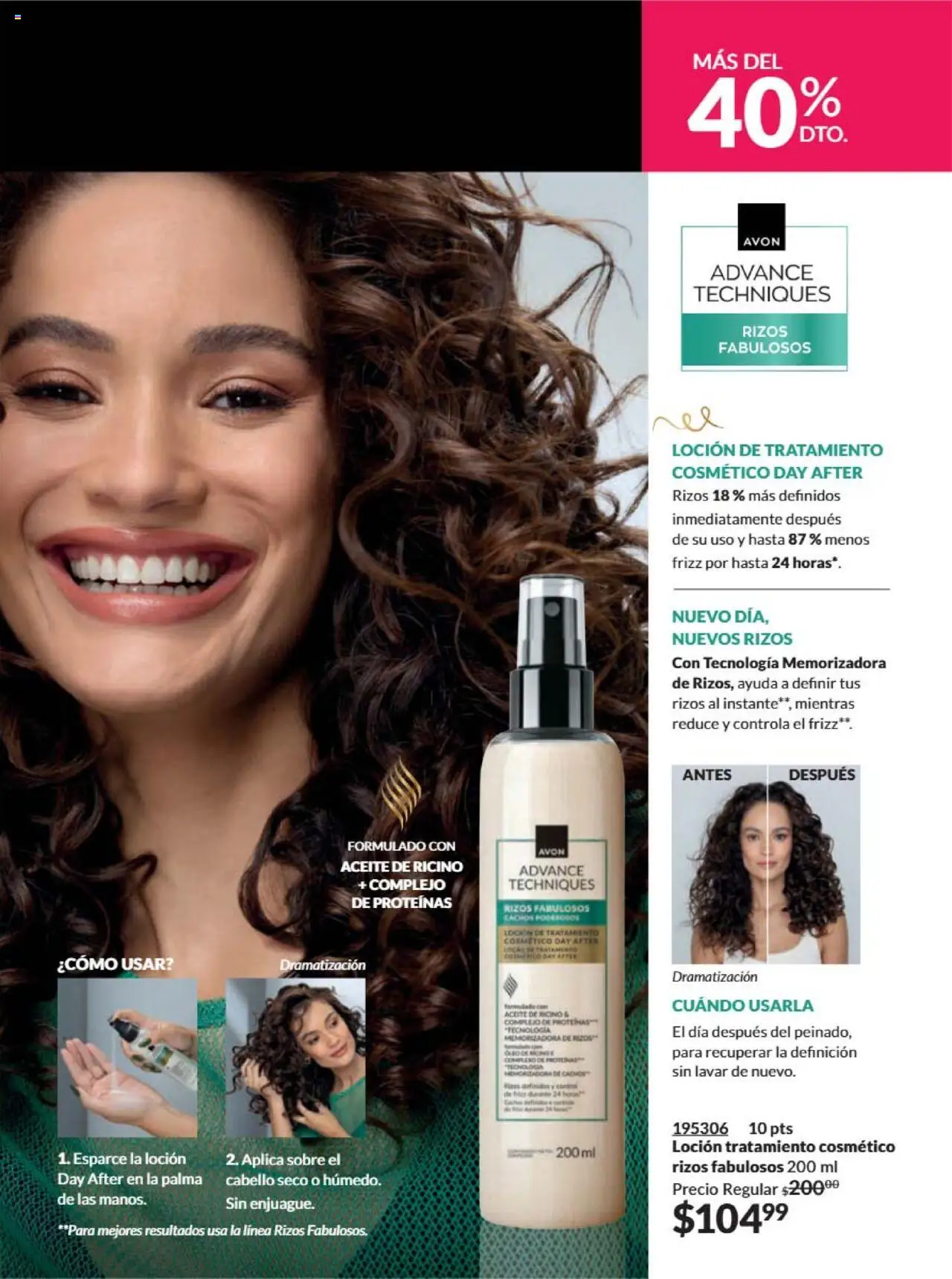 Nuevas ofertas de AVON válidas en toda la República Mexicana desde el 09.10.2025. ¡Encuentra las mejores ofertas en AVON - Campaña 16 2025! | Página: 193 | Productos: Aceite, Loción, Sobre