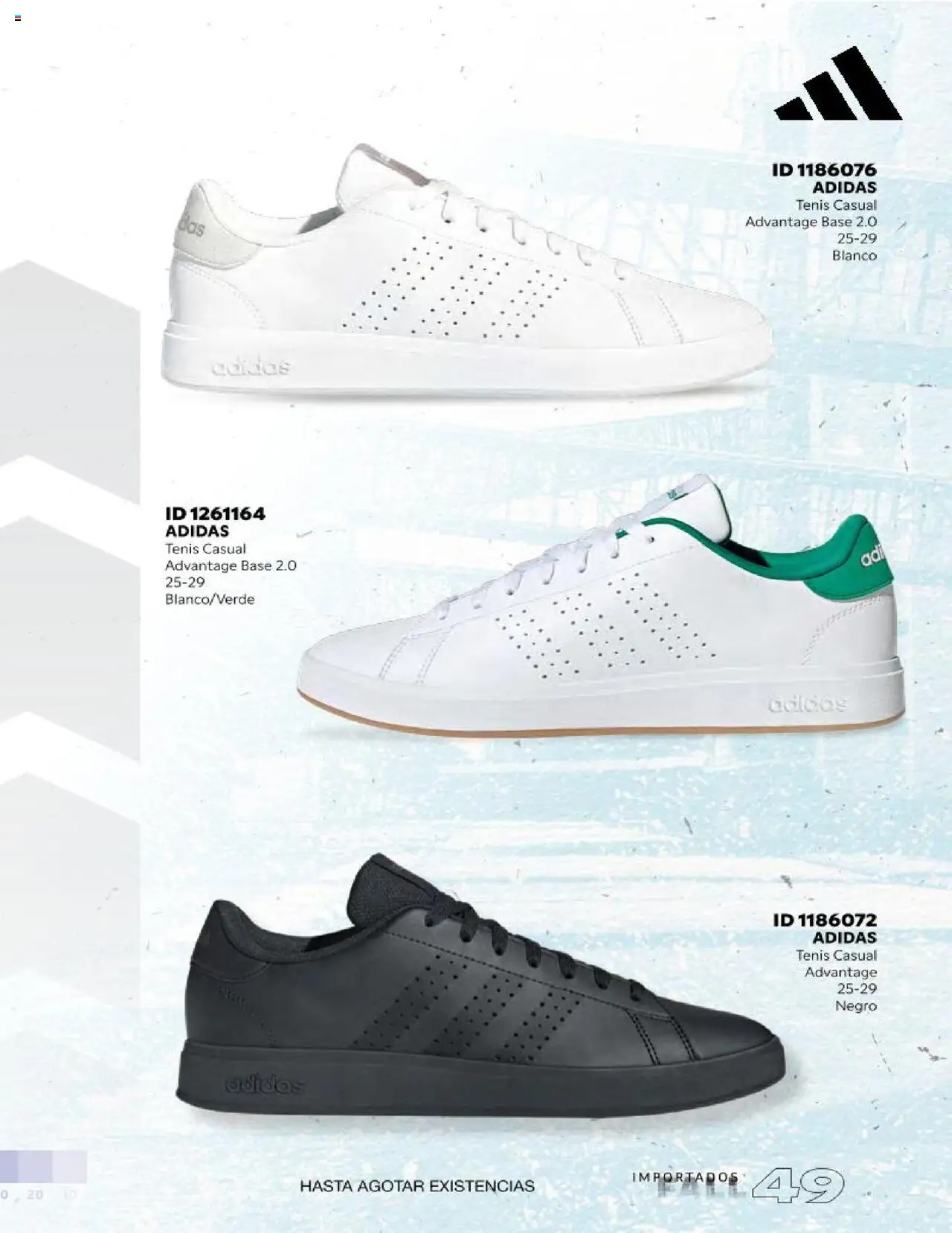 Nuevas ofertas de Price Shoes válidas en toda la República Mexicana desde el 18.10.2025. ¡Encuentra las mejores ofertas en Price Shoes catálogo Fall Importados segunda! | Página: 49 | Productos: Tenis