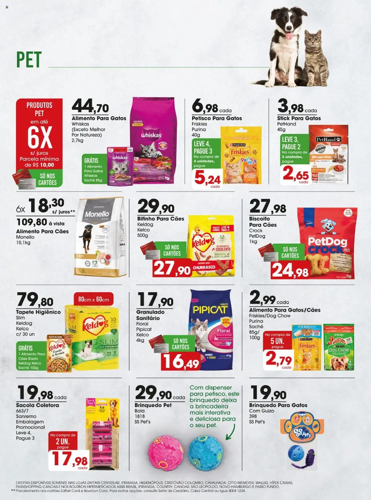 Zaffari Folheto - válido de 29.07.2025 | Página: 23 | Produtos: Caixa, Tapete, Carne, Granulado