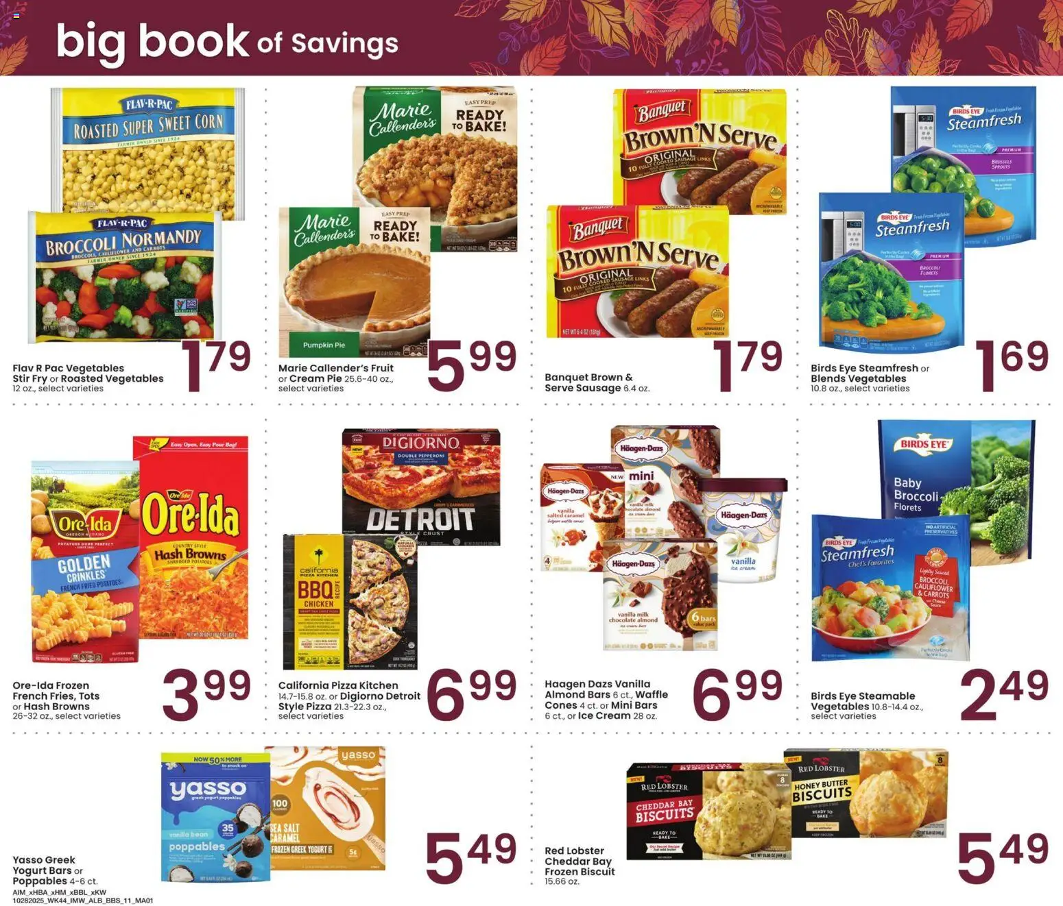 Albertsons Big Book of Savings - valid from 28.10.2025 | Page: 11 | Products: Broccoli, Vegetables, Salt, Cauliflower