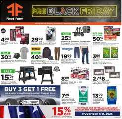 Preview of Mills Fleet Farm weekly ads valid from 06.11.2025