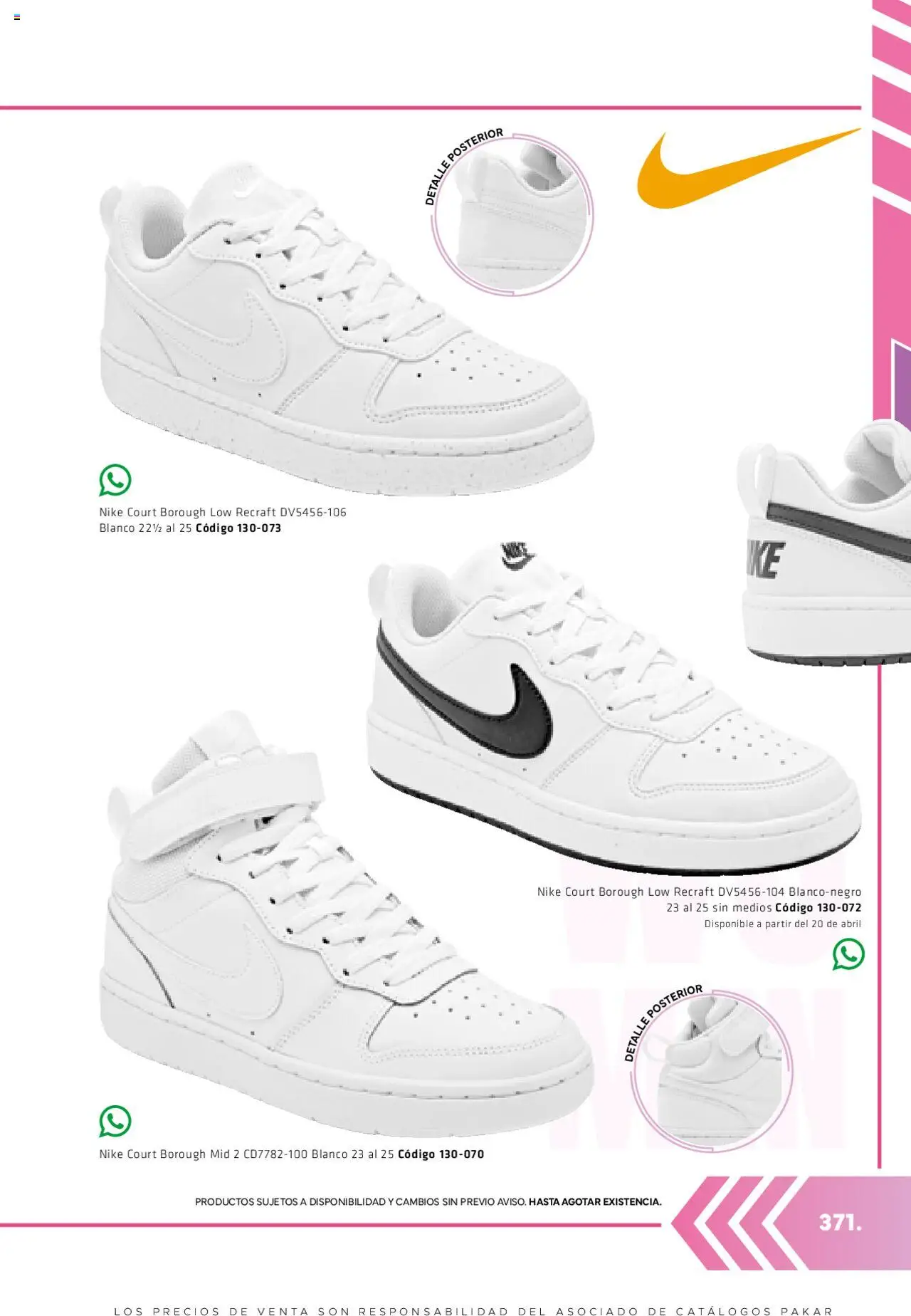 Nuevas ofertas de SC Pakar válidas en toda la República Mexicana desde el 06.03.2025. ¡Encuentra las mejores ofertas en SC Pakar catálogo Women! | Página: 371