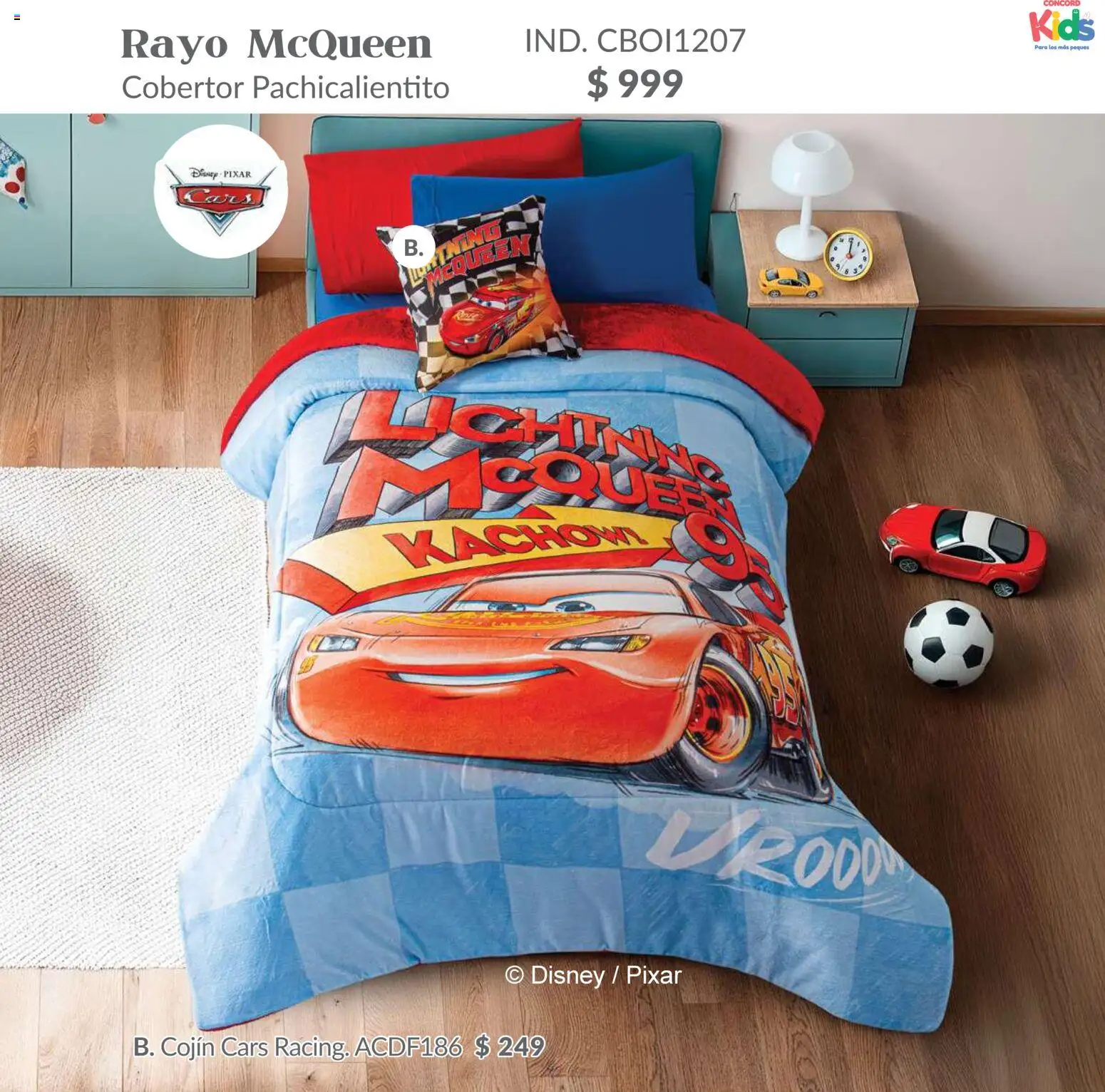 Nuevas ofertas de Colchas Concord válidas en toda la República Mexicana desde el 01.02.2026. ¡Encuentra las mejores ofertas en Colchas Concord catálogo Kids! | Página: 48 | Productos: Cobertor