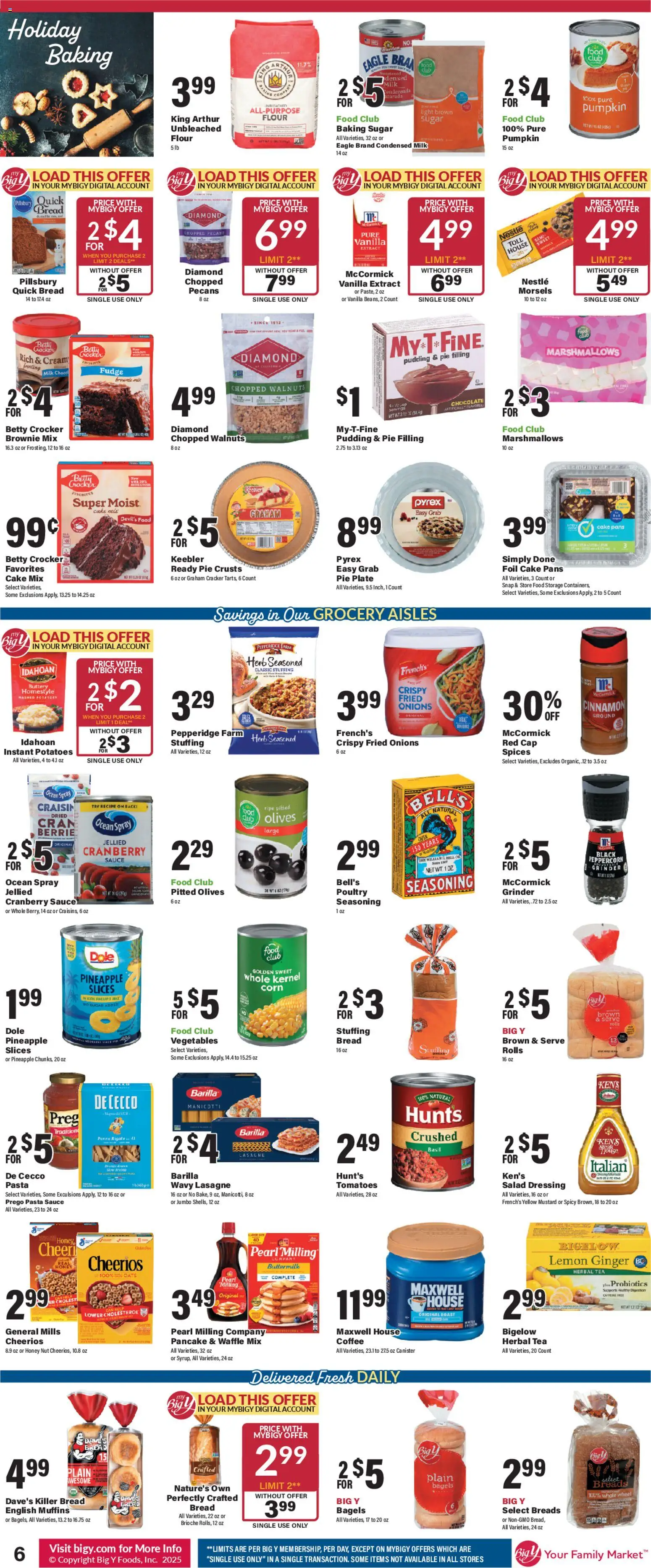 Big Y Weekly Ad - valid from 20.11.2025 | Page: 9 | Products: Corn, Pineapple, Spices, Poultry