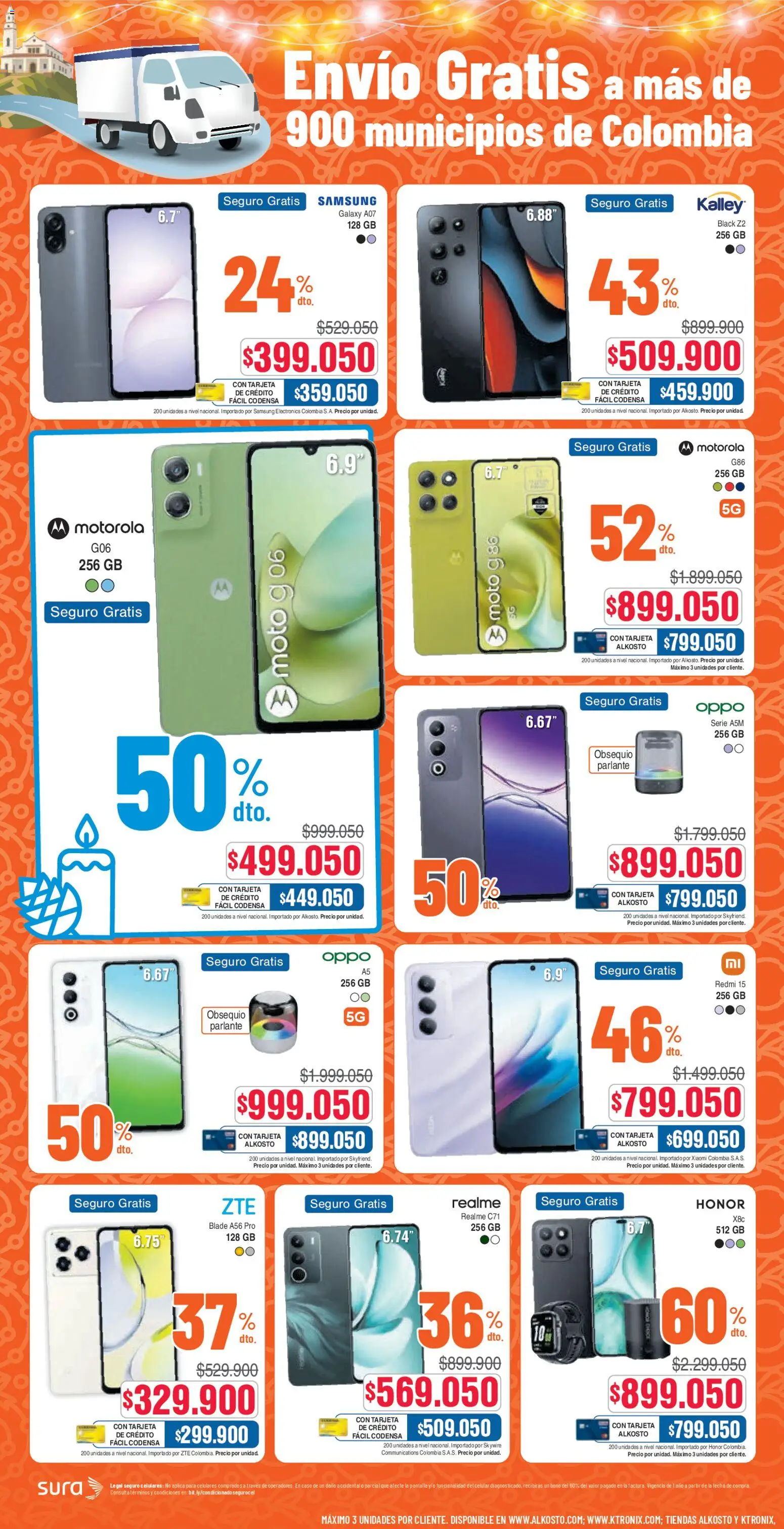 Alkosto revista - valida desde el 13.12.2025 | Página: 4 | Productos: Caso, Parlante