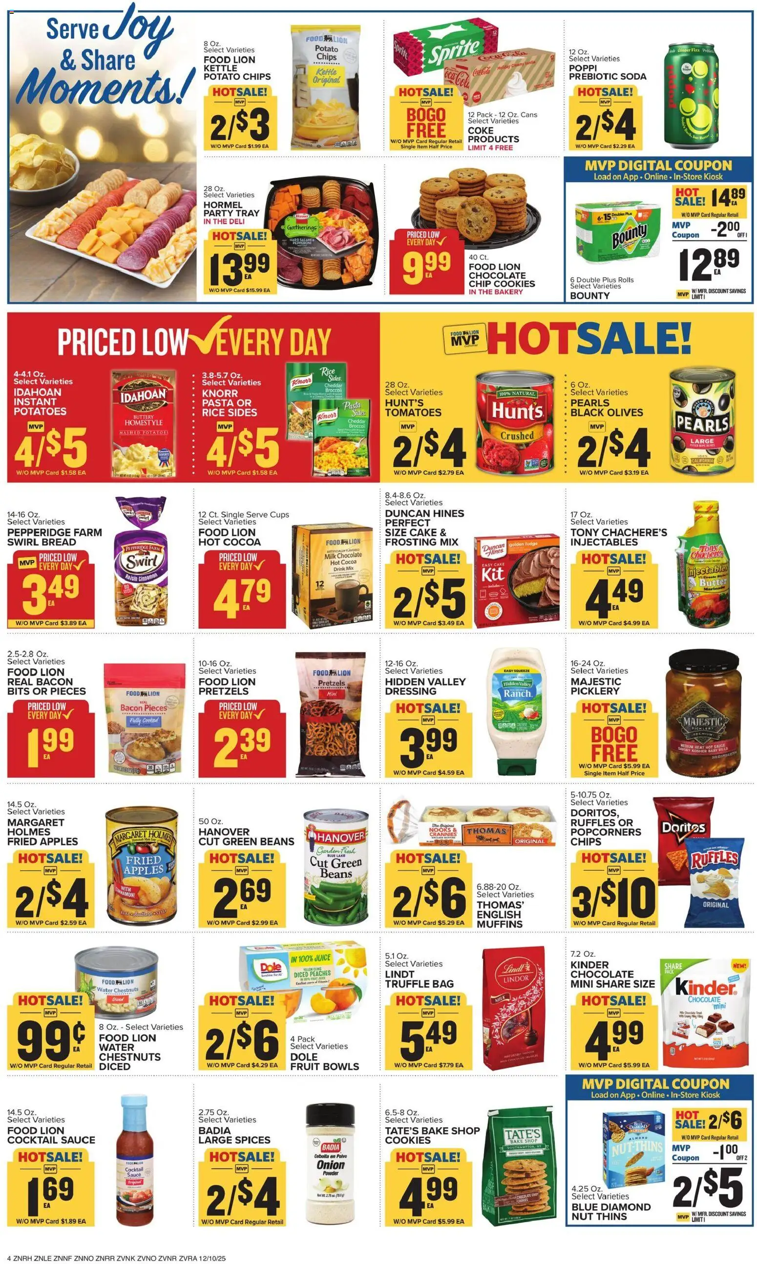 Food Lion Weekly Ad - valid from 10.12.2025 | Page: 7 | Products: Powder, Cookies, Chocolate Chip, Bag