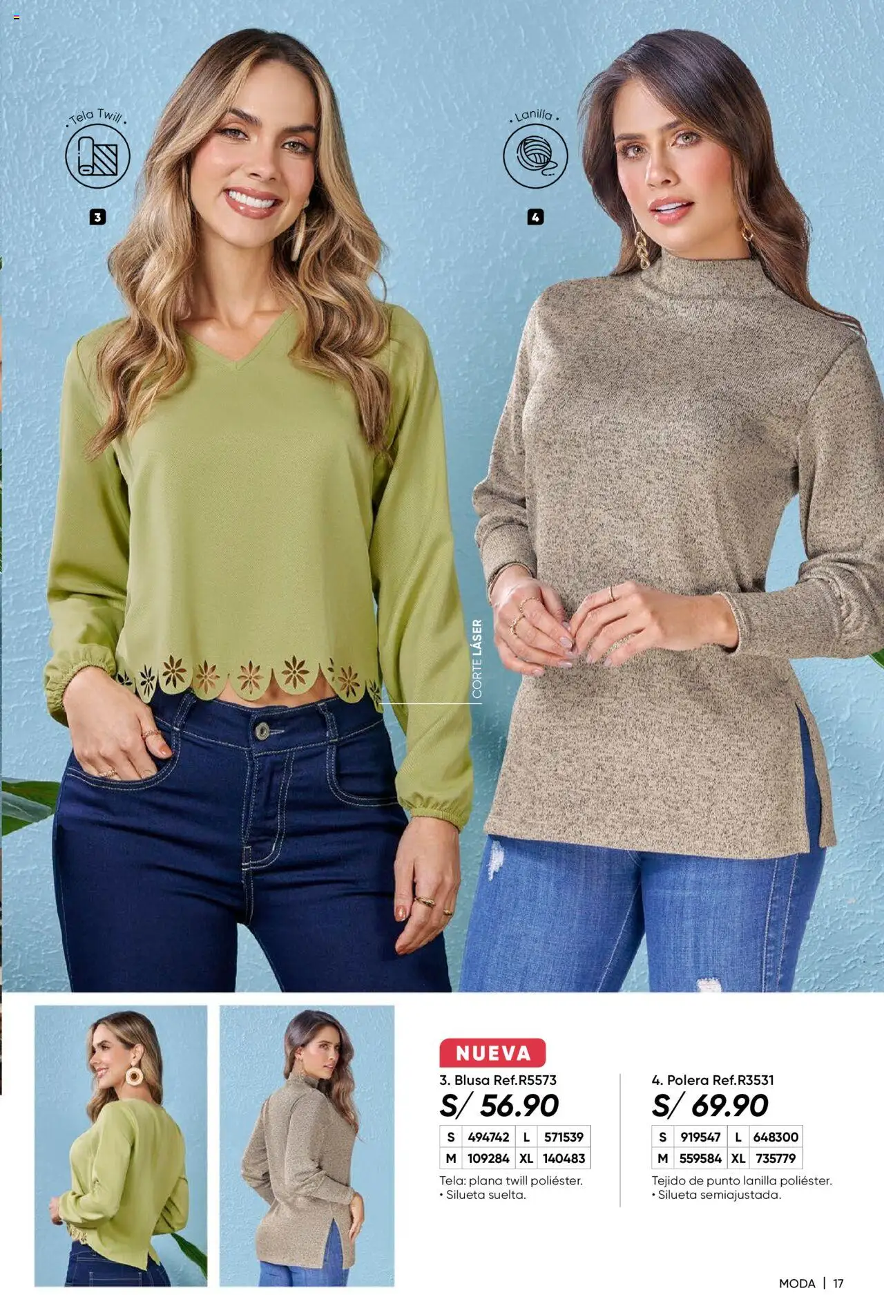 Catálogo Azzorti válido desde 28.07.2025 | Página: 19 | Productos: Blusa, Polera