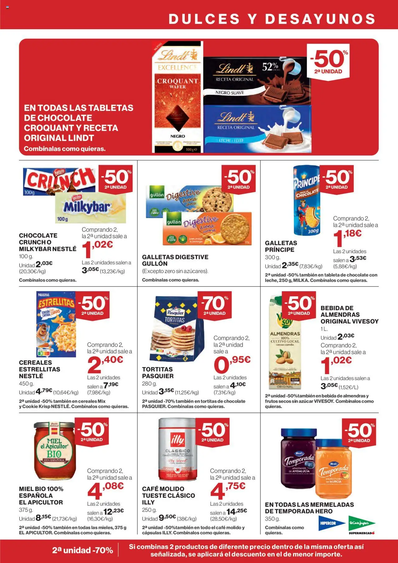 Nuevas ofertas de El Corte Inglés válidas en toda la República Mexicana desde el 11.09.2025. ¡Encuentra las mejores ofertas en El Corte Inglés - Catálogo Nuestros Mejores Precios! | Página: 15 | Productos: Leche, Café, Dulces, Tableta
